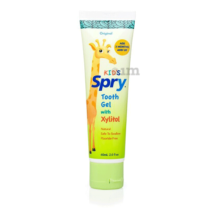 Xlear Kid's Spry Tooth Gel with Xylitol Toothpaste Original