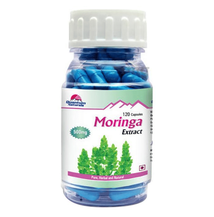 Quantum Naturals Naturals Moringa Extract 500mg Capsule
