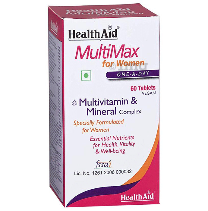 Healthaid Multimax Women Multivitamin & Mineral Complex Tablet