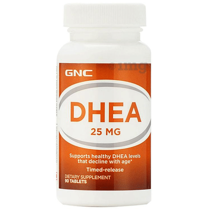 GNC DHEA 25mg Tablet Pack of 2