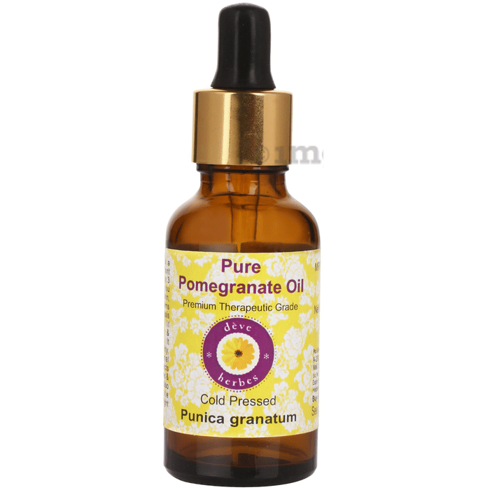 Deve Herbes Pure Pomegranate/Punica Granatum Cold Pressed Oil