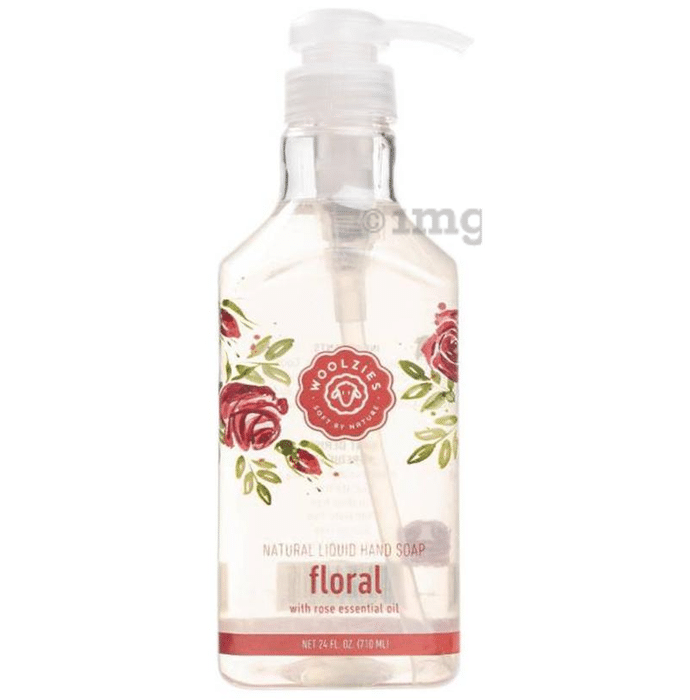 Woolzies Natural Liquid Hand Soap Floral