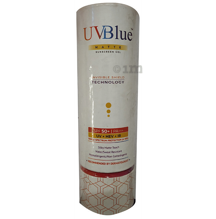 UVBlue Matte Sunscreen Gel SPF 50