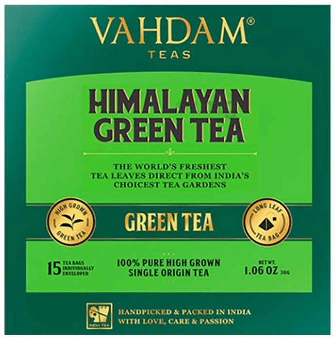 Vahdam Teas Green Tea (2gm Each) Himalayan Green Tea