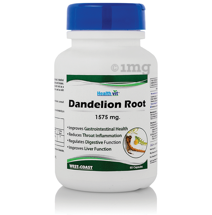 HealthVit Dandelion Root 1575mg Capsule