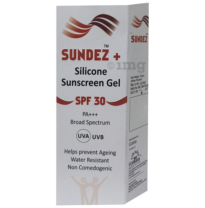 Sundez + Silicone Sunscreen Gel SPF 30