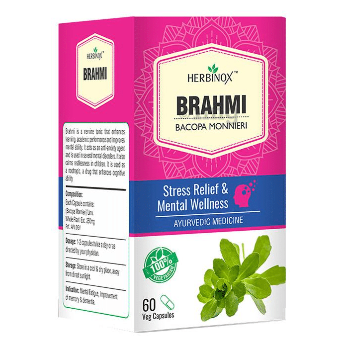 Herbinox Brahmi Veg Capsule