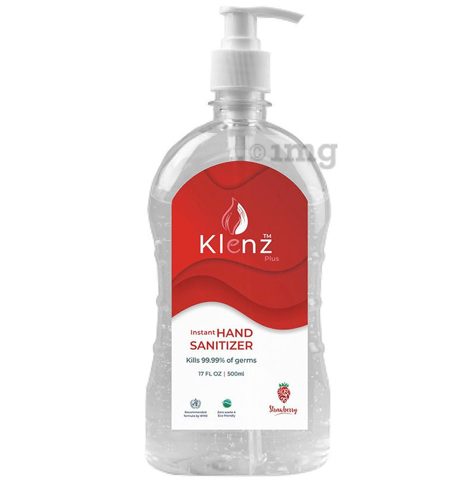 Klenz Plus Instant Hand Sanitizer Strawberry
