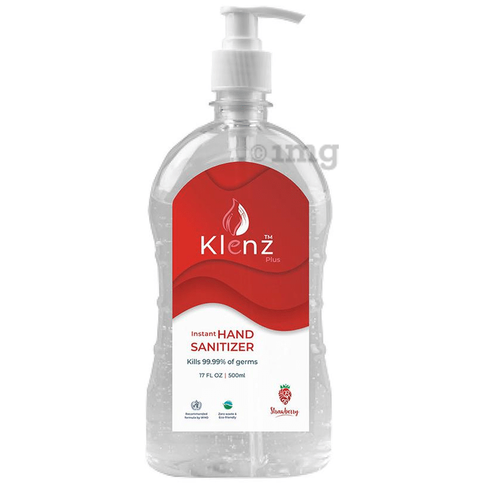 Klenz Plus Instant Hand Sanitizer Strawberry