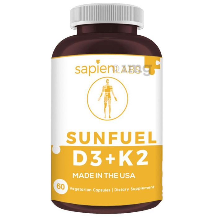 Sapien Body Sun Fuel D3+K2 Capsule