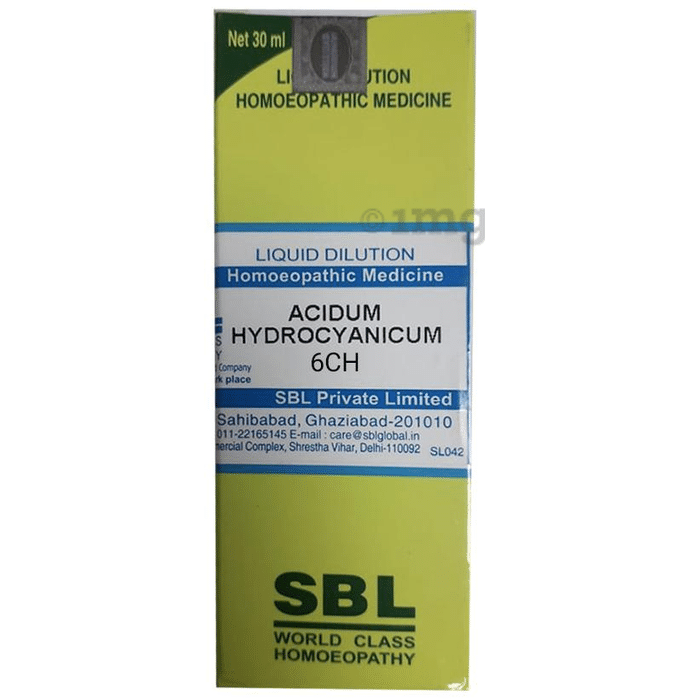 SBL Acidum Hydrocyanicum Dilution 6 CH