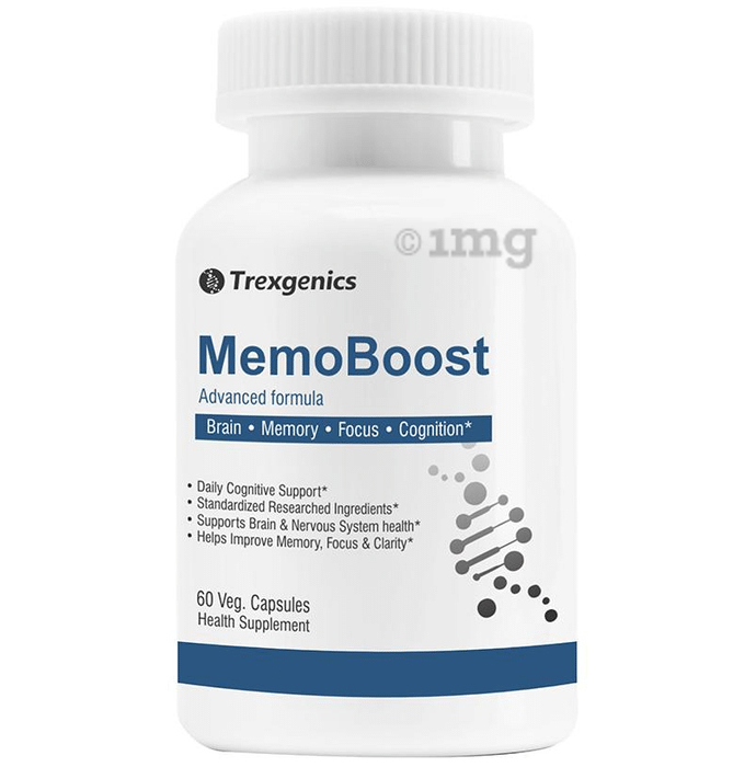 Trexgenics MemoBoost Memory Support Veg Capsule