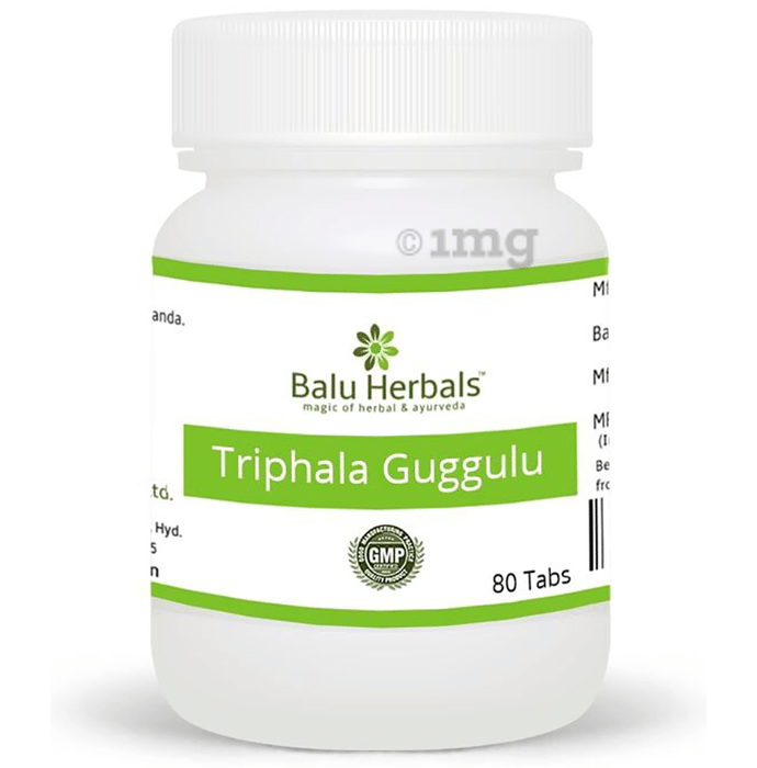 Balu Herbals Triphala Guggulu Tablet