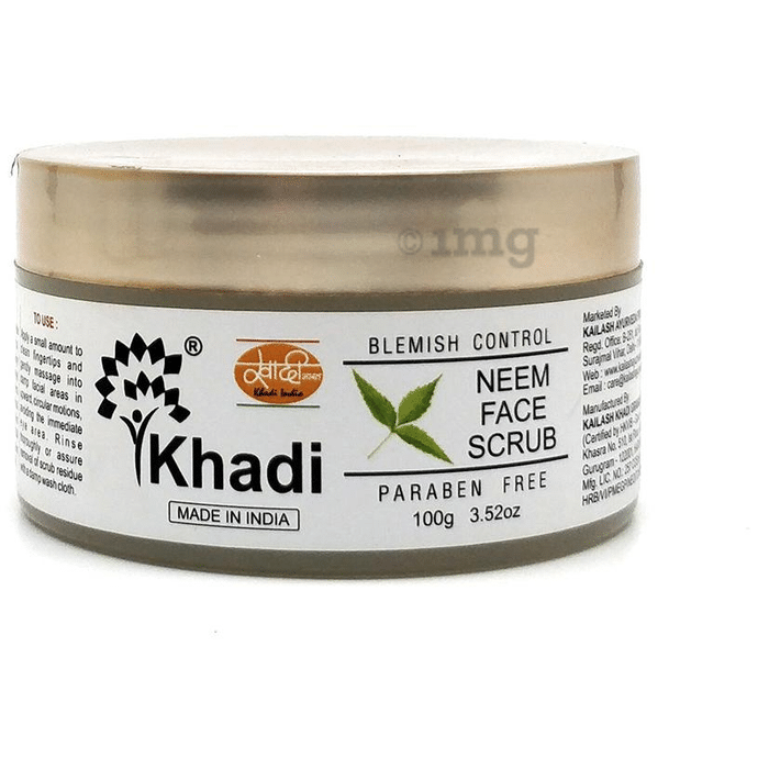 Khadi India Neem Face Scrub