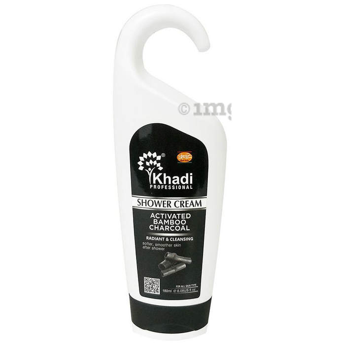 Khadi Professional Activated Bamboo Charcoal Shower Cream