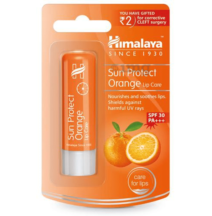 Himalaya Personal Care Sun Protect Orange Lip Care