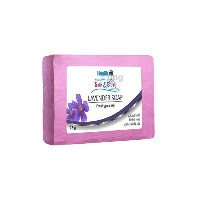 HealthVit Bath & Body Lavender Soap