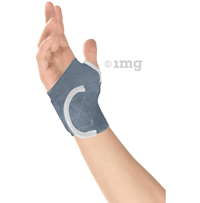 Healthgenie Wrist Brace with Thumb Support Grey