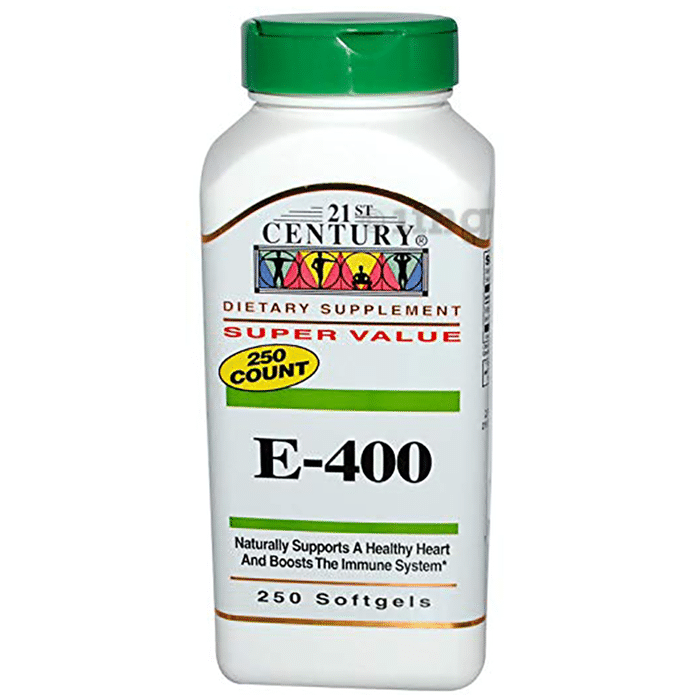 21st Century E 400 Softgels