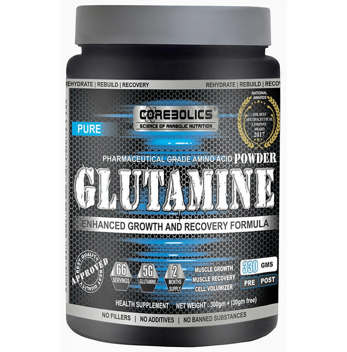 Corebolics Glutamine Powder