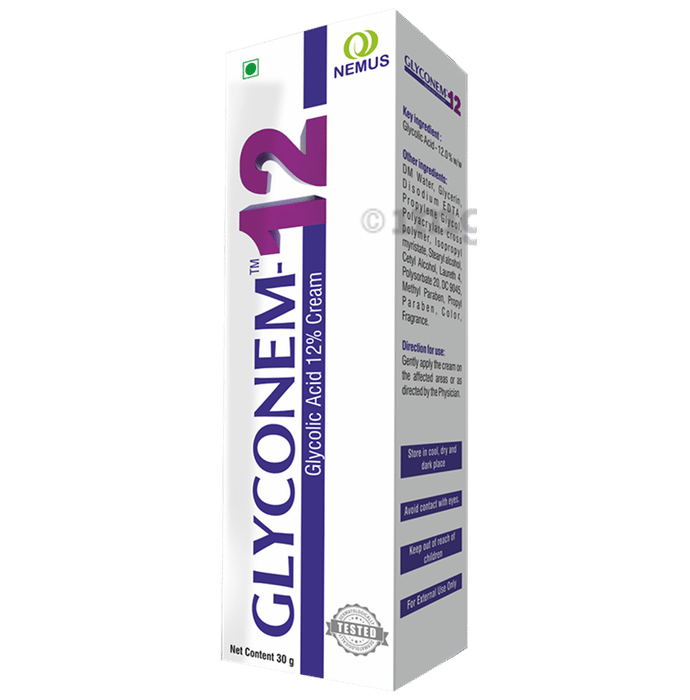 Glyconem 12 Glycolic Acid Cream