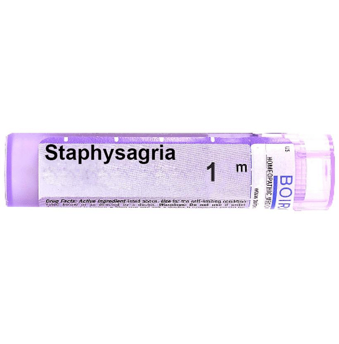 Boiron Staphysagria Single Dose Approx 200 Microgranules 1000 CH