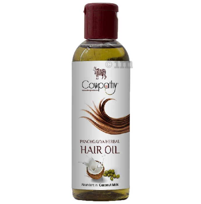 Cowpathy Panchgavya Herbal Coconut Milk Hair Oil