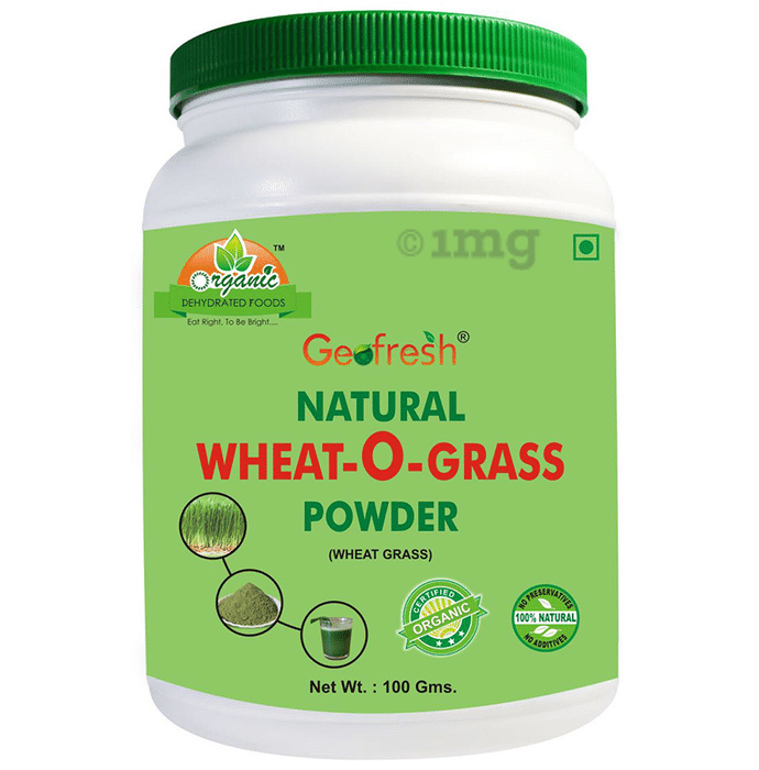 Geofresh Natural Wheat-O-Grass Powder