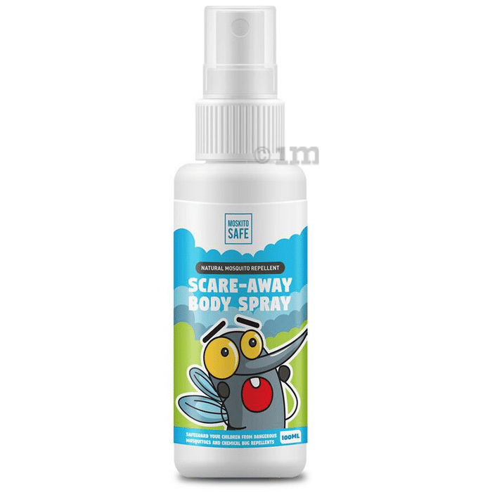 Moskito Safe Natural Mosquito Repellent Scare-Away Body Spray