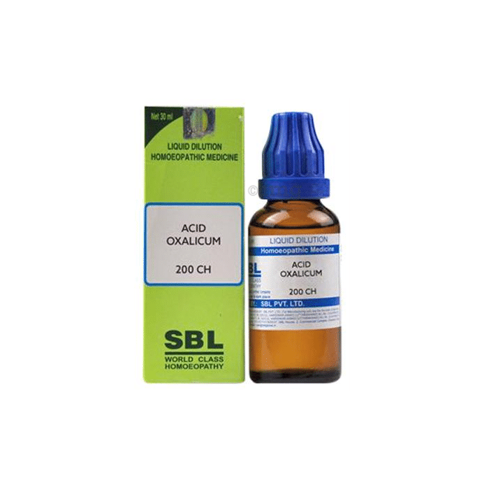 SBL Acid Oxalicum Dilution 200 CH