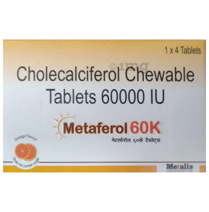 Metaferol 60K Orange Tablet