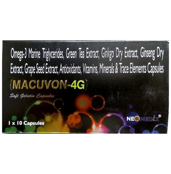 Macuvon-4G Soft Gelatin Capsule