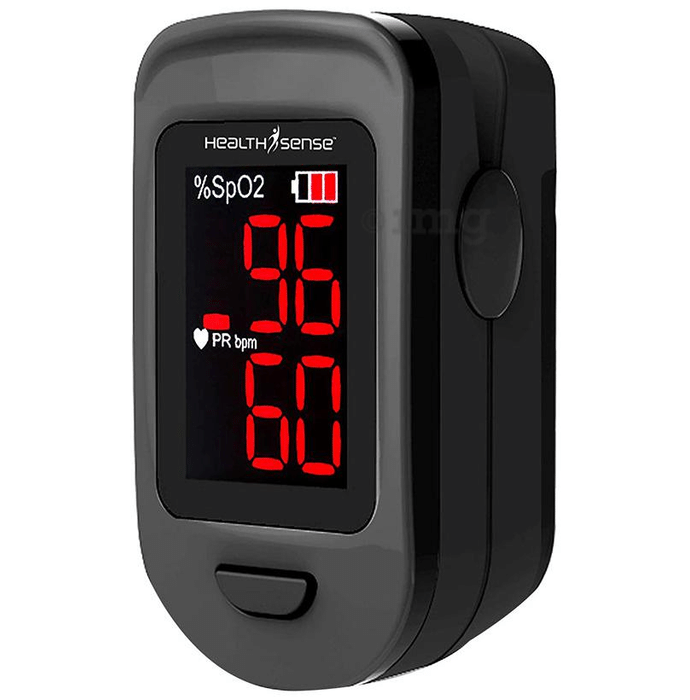 Health Sense FP 900 Accu Beat Fingertip Pulse Oximeter Black