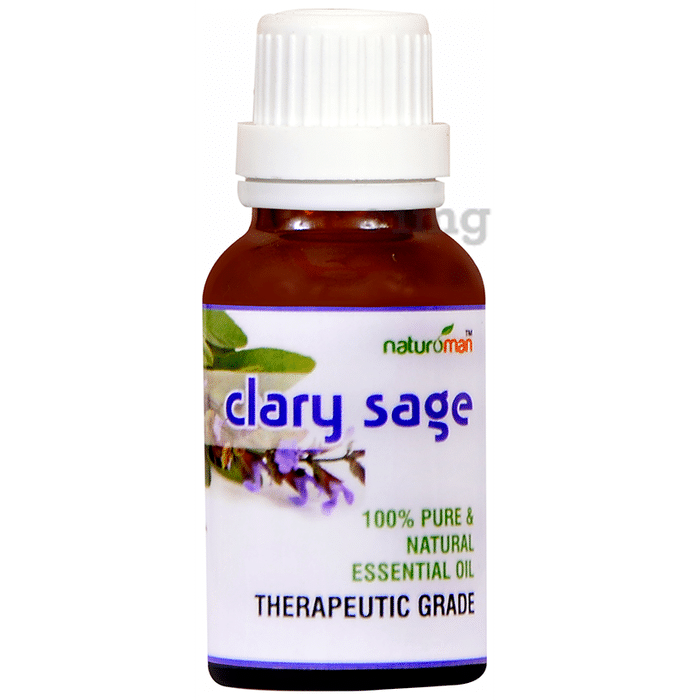 Naturoman Clary Sage Pure and Natural Essential Oil