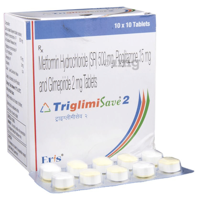 Triglimisave 2 Tablet SR