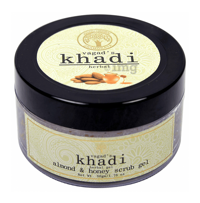 Vagad's Khadi Herbal Almond & Honey Scrub Gel