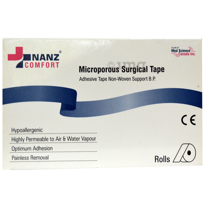 Nanz Comfort Microporous Surgical Tape 2.50cm x 9.1m