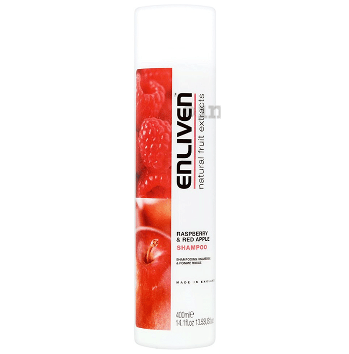 Enliven Natural Fruit Extract Shampoo Raspberry and Red Apple