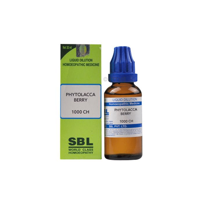 SBL Phytolacca Berry Dilution 1000 CH