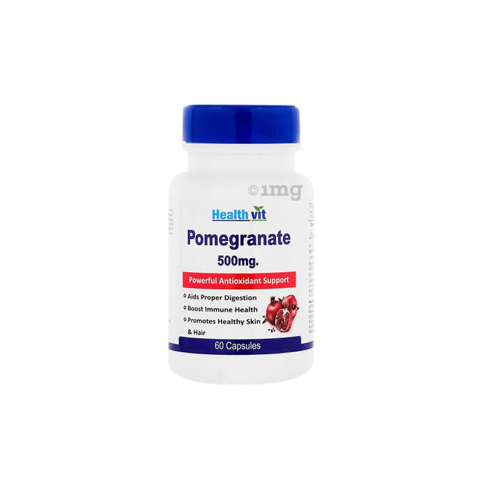 HealthVit Pomegranate 500mg Capsule