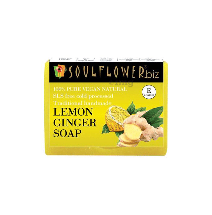 Soulflower Lemon Ginger Soap