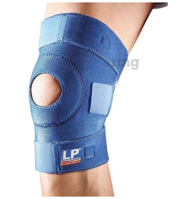 LP 758 Neoprene Knee Support Open Patella Universal Blue