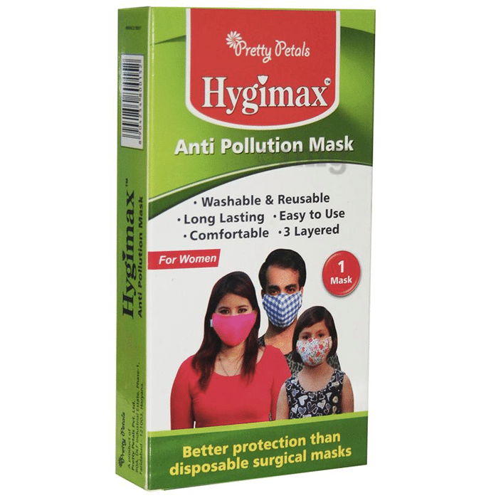 Pretty Petals Hygimax Anti Pollution Mask for Women