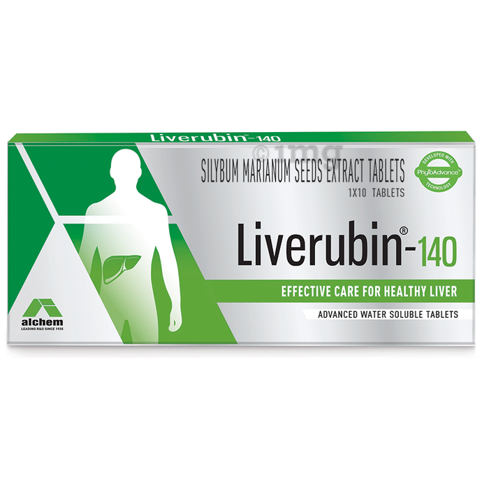 Liverubin 140 Tablet with Silymarin | Effective Care For Healthy Liver