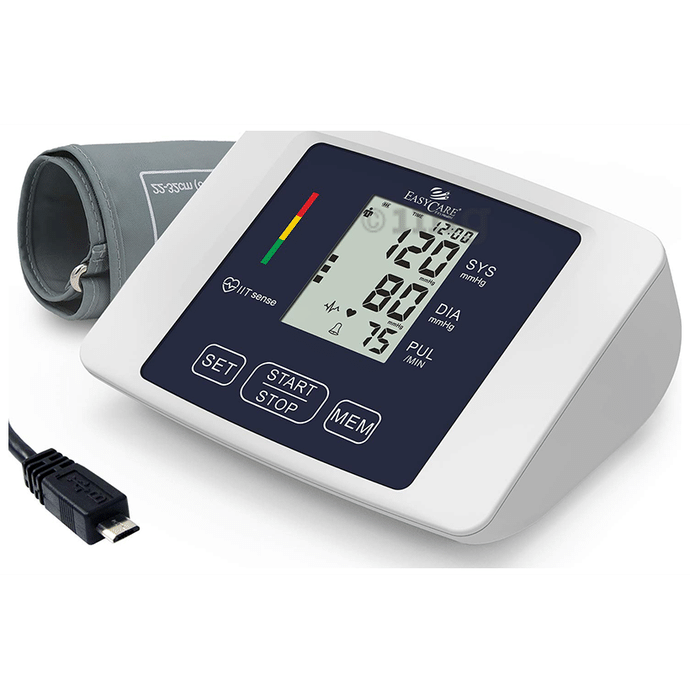 EASYCARE German Tech EC 9000 Arm Automatic Digital Blood Pressure Monitor White