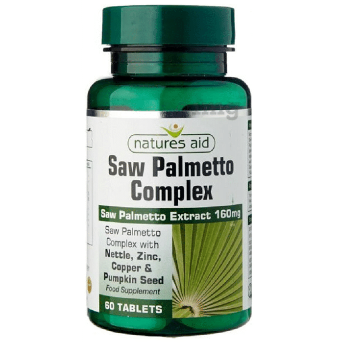 Natures Aid Saw Palmetto Complex Tablet