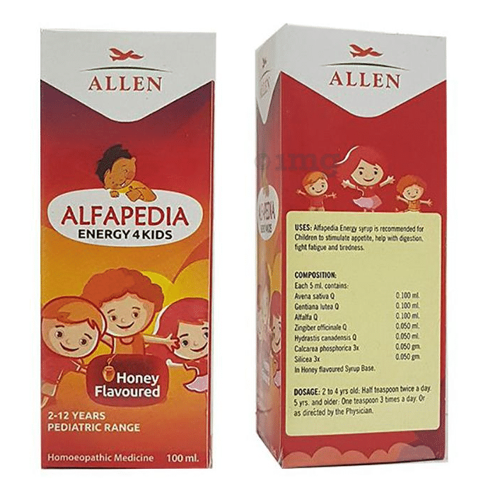 Allen Alfapedia Energy 4 Kids Syrup