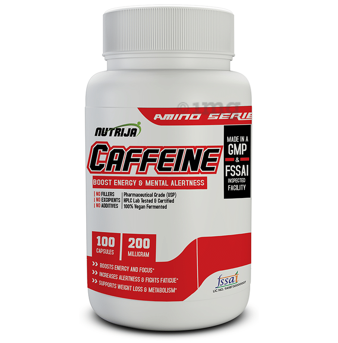 Nutrija Caffeine 200mg Capsule