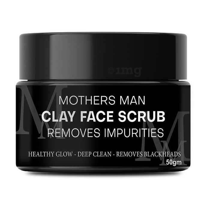 Mothers Man Clay Face Scrub