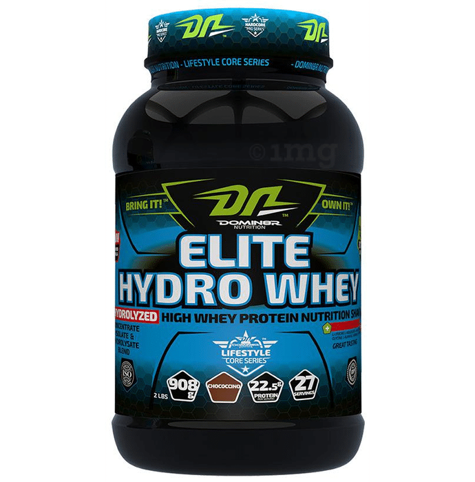DOMIN8R Elite Hydro Whey Protein Powder Chococcino